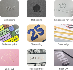 Набор корпоративных подарков класса люкс: блокнот в твердом переплете из черной искусственной кожи, ручка, представительский комплект, УФ-печать, бизнес-подарок для продвижения - Product Image 6