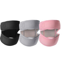 Genouillère respirante en néoprène avec coussinet épaissi pour soutien du tendon rotulien, protection avancée, unisexe, soulagement de la douleur au genou pour la randonnée printanière et le saut