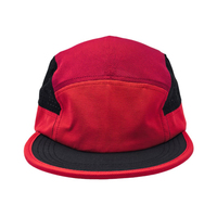 Gorro de gimnasio perforado impermeable, gorro para correr personalizado, gorro de 5 paneles