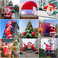 Décorations de Noël géantes, arche gonflable, arbre de Noël gonflable, nouveau design, gonflables publicitaires