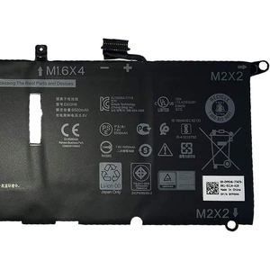 Batterie d'ordinateur portable <span class=keywords><strong>DXGH8</strong></span> H754V G8VCF pour Dell XPS 13 9370 9380 7390 9305 Latitude 3301 Batterie rechargeable pour ordinateur portable 4 cellules 52Wh - Product Image 3