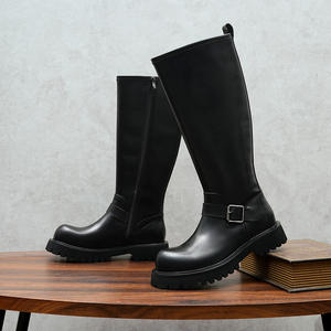 Nouvelles Bottes Classiques de Designer pour Hommes en Cuir Véritable Automne-Hiver 2025 – Confortables, Imperméables et Antidérapantes pour le Travail - Product Image 5