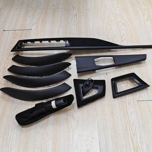 10 stuks droge carbon fiber panelen M-stijl interieur trim kit voor BMW 3GT M3 M4 F10 F15 F20 F30 F32 F35 F36 F40 - Product Image 1