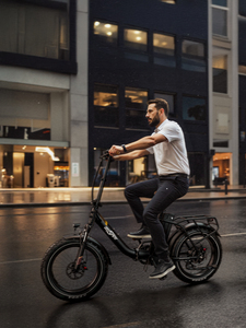 Vélo Électrique de Ville ONESPORT OT16MAX 250W pour Adultes, 18Ah 48V, Porte-Bagages Arrière, Shimano 7 Vitesses, Stock UE, Pneus Fat, Vélo pour Femme - Product Image 3