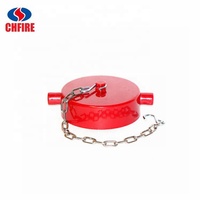 Cache en plastique pour hydrant d'incendie de 2 1/2 pouces et cache en plastique pour vanne d'incendie à chaîne pour équipement incendie