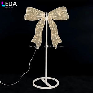Arco Decorativo LEDA para Pasillo de Boda, Soporte para Lazo con Luz LED, Accesorios de Fondo Luminosos para Decoración de Fiestas - Product Image 1