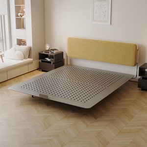 Modern <strong>Adjustable</strong> Carbon Steel Suspended <strong>Bed</strong> Frame for <strong>Small</strong> Master Bedroom <strong>Single</strong> <strong>Bed</strong> with Matching Edges - Product Image 2