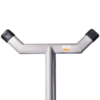 Chaise romaine réglable, banc d'hyperextension robuste, machine d'extension dorsale pour entraînement du bas du dos à domicile