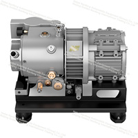 NF 4KW Technologie des palettes lubrifiées refroidies par air/huile Compresseur d'air Compresseur rotatif à palettes à refroidissement liquide