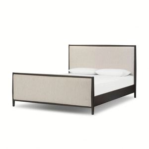 Lit en bois massif américain avec un artisanat luxueux, pour une utilisation en chambre à coucher, directement de l'usine avec possibilité de personnalisation - Product Image 2
