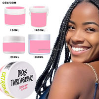 Gel Coiffant Professionnel Fixation Extrême 250g pour Tresses, Locs et Cheveux 4C – Contrôle des Bords – Marque Privée OEM ODM