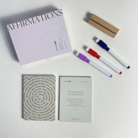 Cartes d'affirmation positive Impression personnalisée Papier d'art écologique Jeu amusant Queues Questions Cartes à jouer Emballées dans une boîte