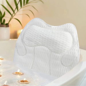 Almohada de Baño de Lujo para Aliviar el Estrés y Rejuvenecer, Almohada para Bañera con Bolsa de Lavado - Product Image 1