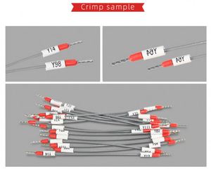 Machine de sertissage de borne pré-isolée dénudage de fil torsion insertion impression de tube - Product Image 5