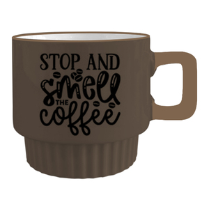 Stylish Functional <b>Plain</b> Ceramic Cup Perfect Quality with Solid Handle Small Cafe Ceramics Cups for Business Gifts - Product Image 2