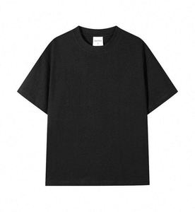 T-Shirt 100% Cotton Unisex Regular Fit Solid Short Sleeve Silk Screen Printing Custom <b>Blank</b> High Quality Heavy <b>Weight</b> - Product Image 3