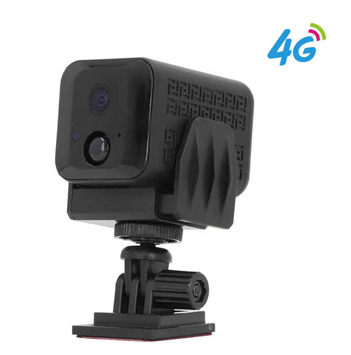 2MP HD Rechargeable 4G IR Night Vision Security Camera WiFi Mini Camera ...