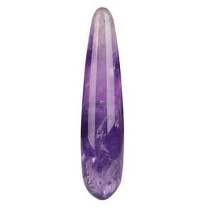 Varita de Masaje Yoni de Cristal de Amatista Natural Grande para Mujeres, Hecha a Mano, Pulida, Juguete Sexual para Ejercicios de Kegel - Product Image 2