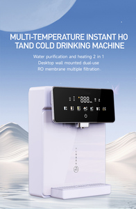 Machine de purification d'<span class=keywords><strong>eau</strong></span> RO électrique en plastique pour la maison, utilisation intelligente sur le comptoir, <span class=keywords><strong>eau</strong></span> chaude et froide - Product Image 4