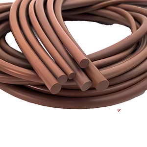 Barre ronde FKM/FPM marron, <span class=keywords><strong>cordon</strong></span> rond solide FKM, tige en forme <span class=keywords><strong>de</strong></span> O, résistant mécaniquement aux hautes températures et aux acides/alcalis. - Product Image 5