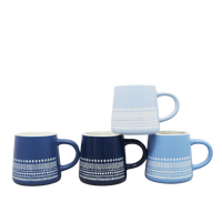 Mug en céramique créatif peint à la main, couleur nordique personnalisable, idéal pour le café au lait et le petit-déjeuner – Meilleure vente