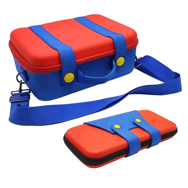 High Quality Waterproof Game Accessories Storage Bag Large Capacity Travel Bag for Nintendo Switch Mario