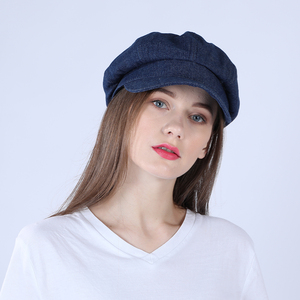 <span class=keywords><strong>Amazon</strong></span> Se vend bien Nouveau béret en jean de haute qualité pour femmes béret - Product Image 2