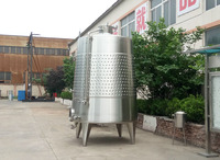 1000L 2000L Fruits Vin Fermenteur Cuve de Fermentation Cuve De Stockage De Boissons
