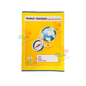 Cahier <span class=keywords><strong>d</strong></span>'exercices A4 à lignes françaises, couverture en papier ivoire, 24/48/96 feuilles, <span class=keywords><strong>prix</strong></span> <span class=keywords><strong>d</strong></span>'usine, vente chaude - Product Image 6