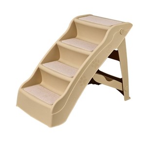 Scala Pieghevole per Animali Domestici con Sicurezza Migliorata - Gradini Rinforzati e Ispessiti per Cani che Entrano/Usciscono Facilmente dai Veicoli o si Arrampicano sulle Letti - Product Image 2