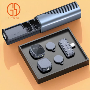 Set Mikrofon <span class=keywords><strong>Lavalier</strong></span> H26 untuk Mengajar Kelas Online Vlog Penggunaan Audio Nirkabel Tanpa Gangguan - Product Image 1