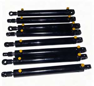 Özel yüksek performanslı tek etkili çok kademeli römorklar motor Piston silindir gövde altı teleskopik hidrolik silindirler - Product Image 3