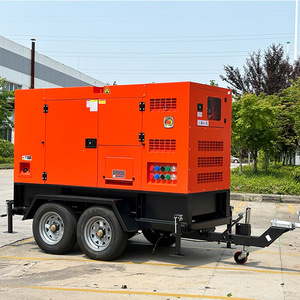 Wellpower WP-P80GF 80KW Three Phase Mobile Silent Generator Set 50/60Hz Auto Start Remote Start 1800 RPM - Product Image 1