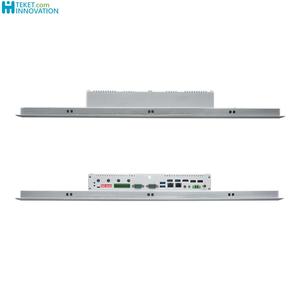 PC de panel táctil capacitiva industrial integrada sin ventilador de aluminio de 23,8 pulgadas con Intel Core <span class=keywords><strong>i5</strong></span> Celeron J6412 2 LAN 6 COM - Product Image 4