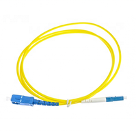 Câble à fibres optiques, cordon de brassage à fibres optiques SM G6572D LCUPC