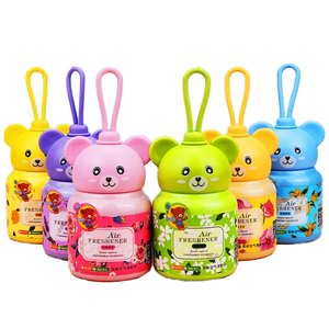 고품질 친환경 고체 겔 방향제, 오래 지속되는 라벤더 향 (가정, 사무실, 차량용 탈취/화장실 냄새 제거) - Product Image 1