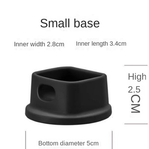 Base de Silicona Antideslizante para Cámara Deportiva <span class=keywords><strong>DJI</strong></span> Osmo Pocket 3 y Soporte de Montaje de Escritorio de Silicona - Product Image 4
