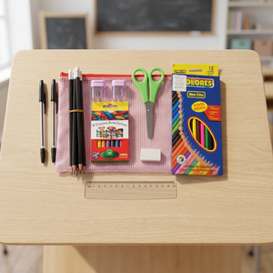 Kit de fournitures scolaires et artistiques pour enfants - Product Image 4