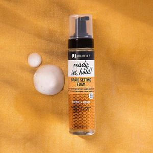 עיצוב שיער לוגו מותאם אישית קצף עם ביוטין ודבש סלסול, הגדרת מוס עבור תלתלים & סלילים & צמות & גלים עיצוב שיער - Product Image 4