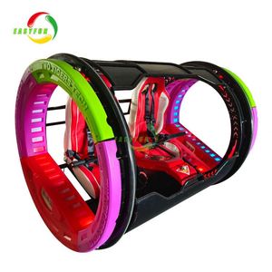 EASYFUN 2024 - Coche Giratorio Doble para Niños, Rotación de 360 Grados, Coches Divertidos para Parques Infantiles - Product Image 3