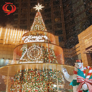 Árbol de Navidad LED de Acero Grande Independiente para Fiestas, Bodas, Festivales, Tamaño Personalizable, Lujo para Exteriores, Alta Calidad 2025 - Product Image 5