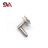 SVA-0242 auvent extérieur moderne réglable en acier inoxydable 304 verre à tuyau auvent Support verre Conector raccord