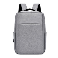 Mochila para Portátil de Negocios, Unisex, Diseño Minimalista, Duradera, Transpirable, con Carga USB, Poliéster Oxford, 20-35L, Ideal para Viajes Diarios