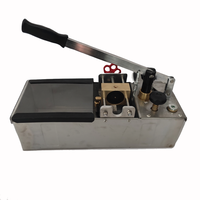 Nouvelle pompe à piston manuelle OEM 2026 pour test de pression de tuyau d'incendie 50 bars pour pipeline de construction