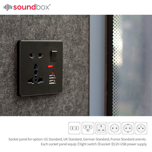 Ergonomic <strong>Sound</strong> <strong>Booth</strong> Prefab Tiny House Soundproof Mini Office Pod for Working Living Gaming - Product Image 4