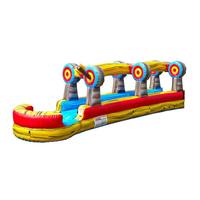 Toboggan aquatique gonflable Target à prix d'usine abordable pour jeux sportifs, fêtes de jardin et célébrations