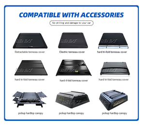 Cubierta de Acero para Camioneta Benext, Toldo para Camioneta F150, Compatible con Ranger Toyota Tundra 2014 - Product Image 6