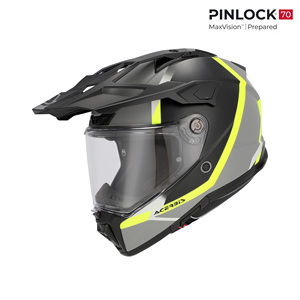 Casco Acerbis Attack Giallo Fluorescente Preparato per Pinlock MaxVision - Product Image 1
