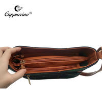 Tas Dompet Kanvas Mewah untuk Wanita Merek Terkenal Tas Tartan Desainer Muda dengan 3 Kantong Resleting