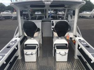 Catamaran à <span class=keywords><strong>voile</strong></span> <span class=keywords><strong>en</strong></span> aluminium Gospel de 6,2 m, bateau de pêche avec cabine, largeur de 2,45 à 2,55 m, 2 réservoirs de carburant de 190 L, garantie de 3 ans sur le coque. - Product Image 4